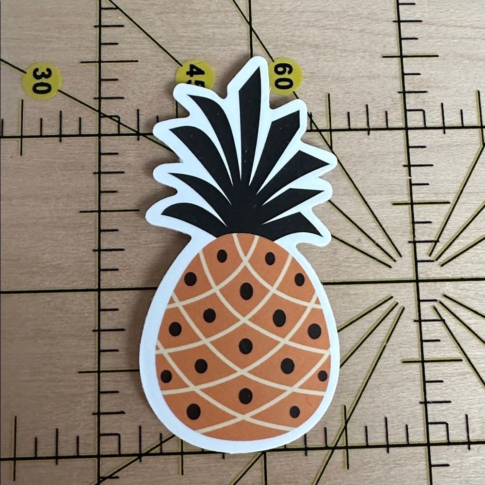 💜13/$13 +Bundle Sticker Sale| Pineapple Fruit Waterproof Sticker